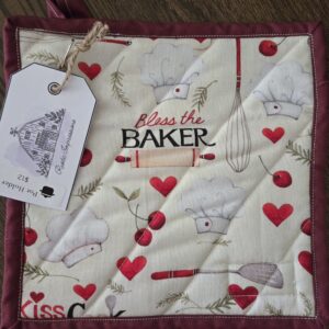 Pot Holder - Kiss the Cook