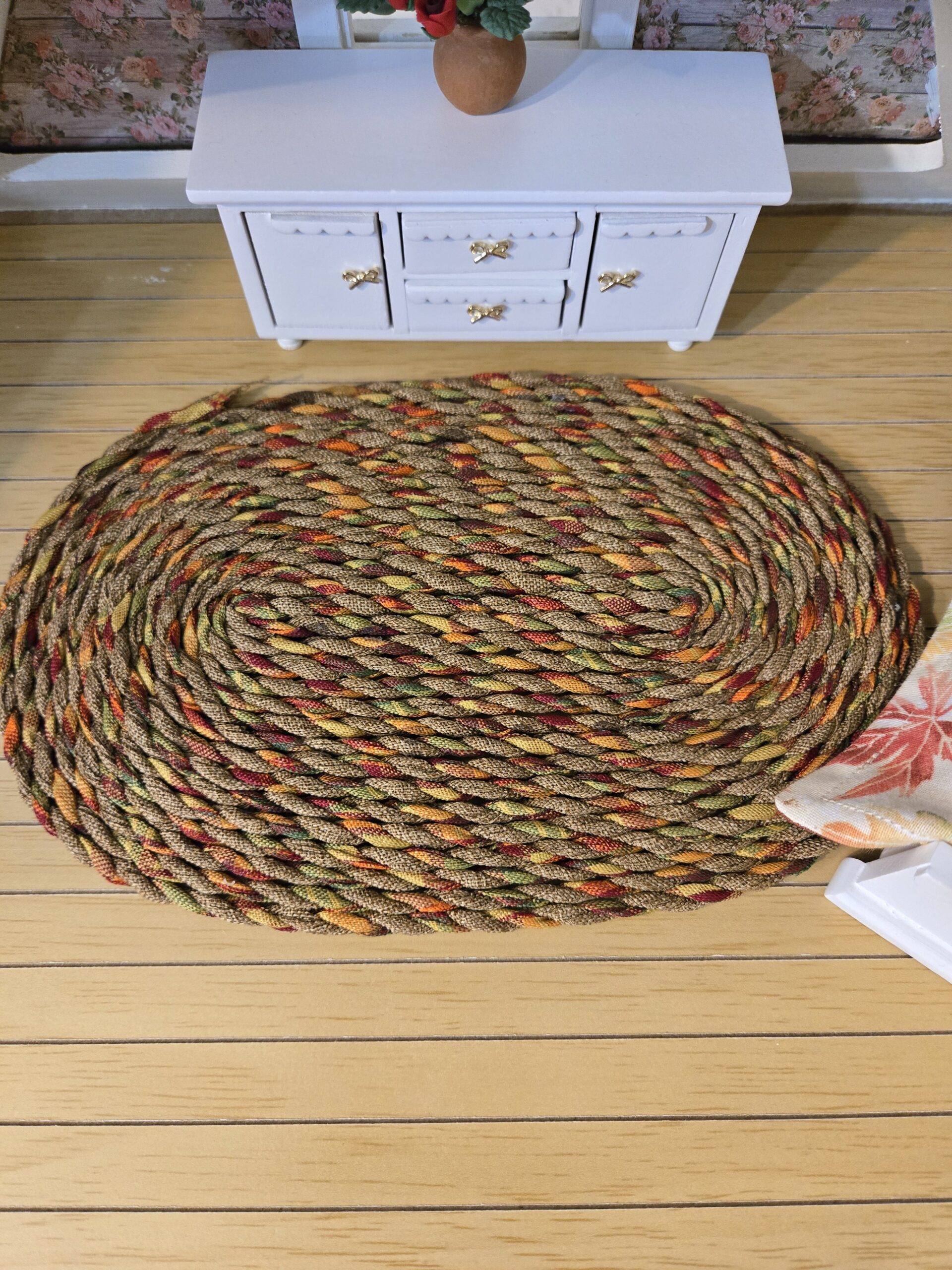 Handmade Rug 1:12 Scale