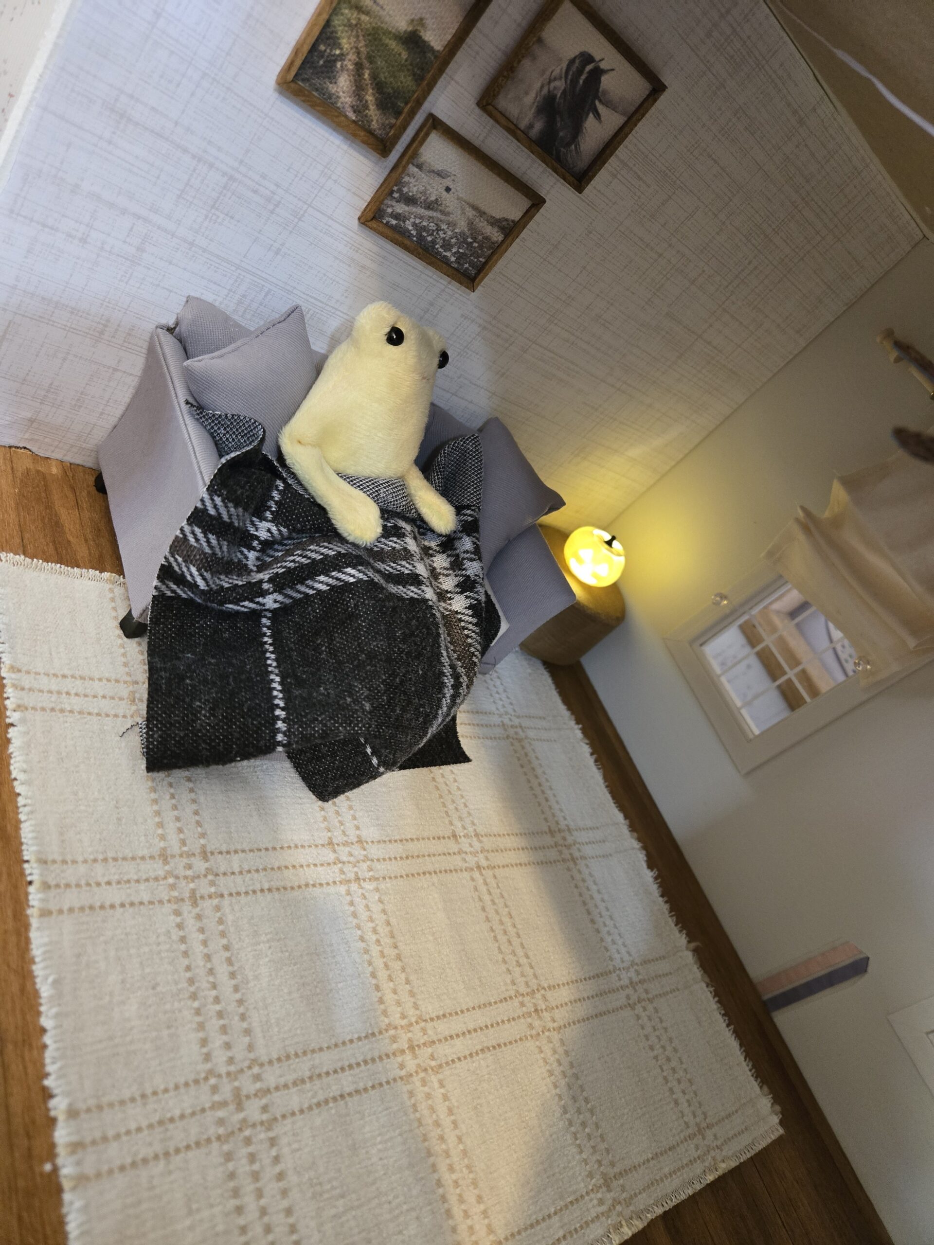 Flannel Throw and Blanket Set