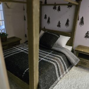 Flannel Double Bed Set