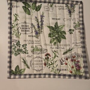 Potholder - Herbs
