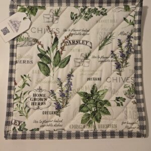Potholder - Herbs
