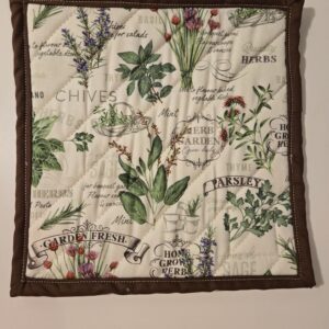 Potholder - Herbs