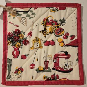 Potholder - Retro Kitchen