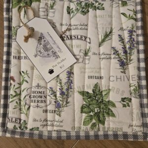 Potholder - Herbs