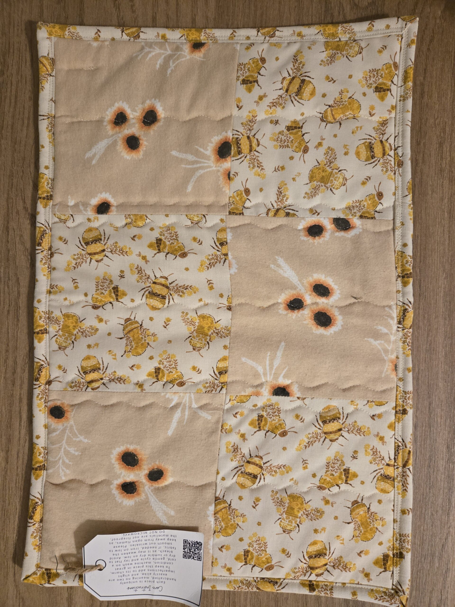 Casserole Hot Pad - Sunflowers & Bees