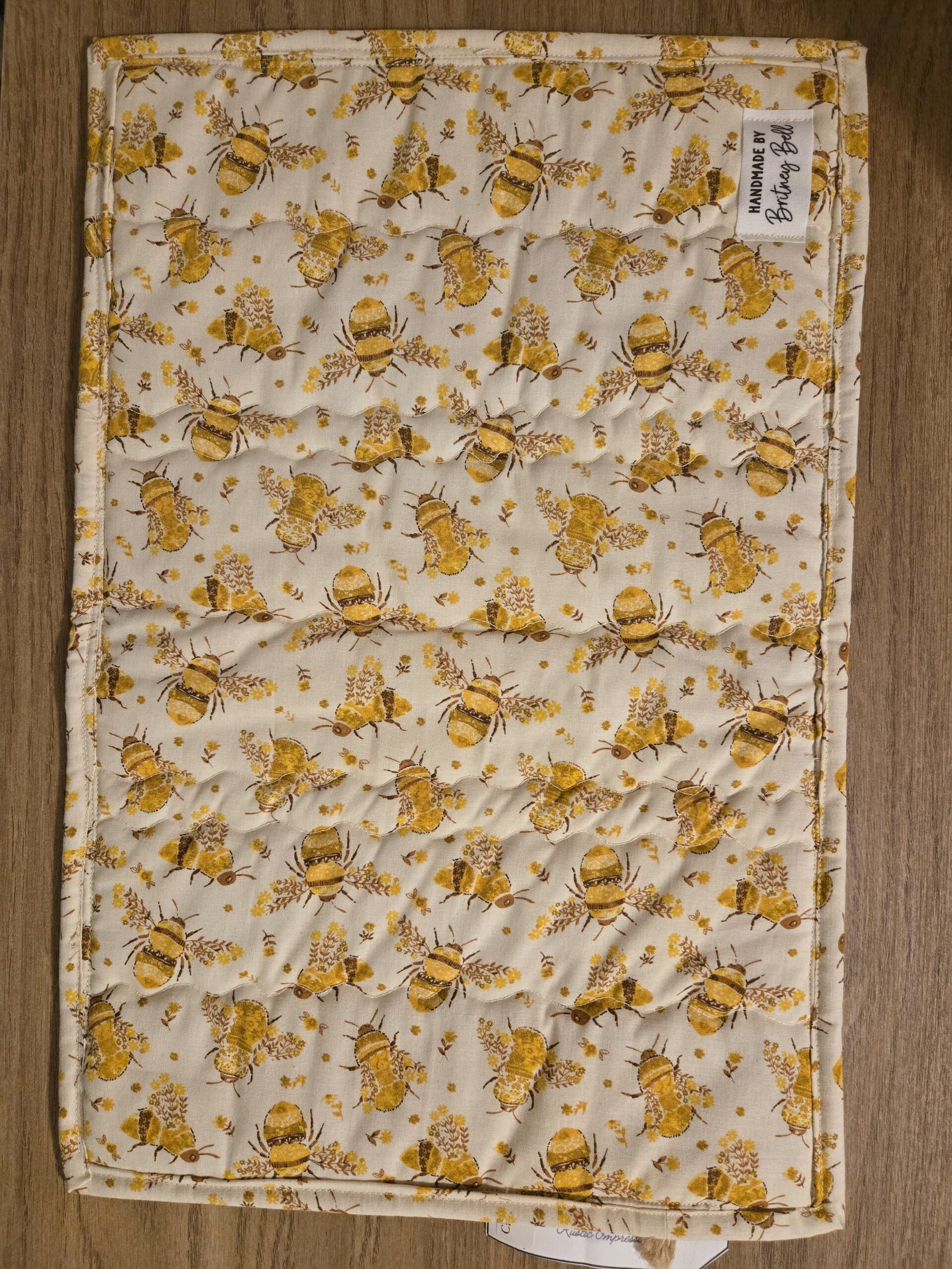 Casserole Hot Pad - Sunflowers & Bees - Image 2