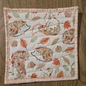 Potholder - Fall Friends