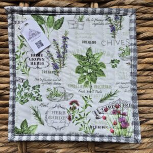 Potholder - Herbs