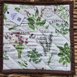 Potholder - Herbs