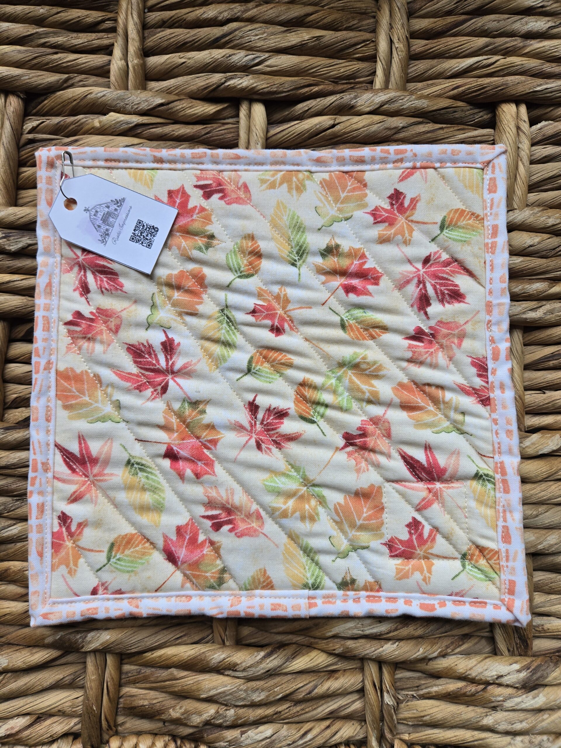 Potholder - Autumn Leaves