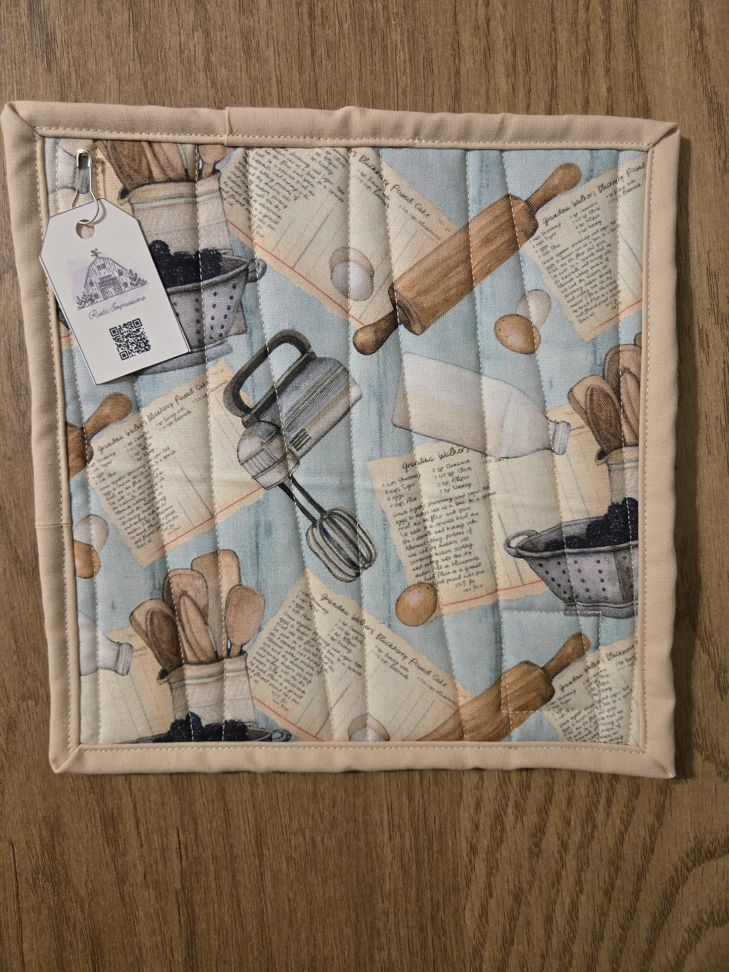 Potholder - Blackberry Kitchen