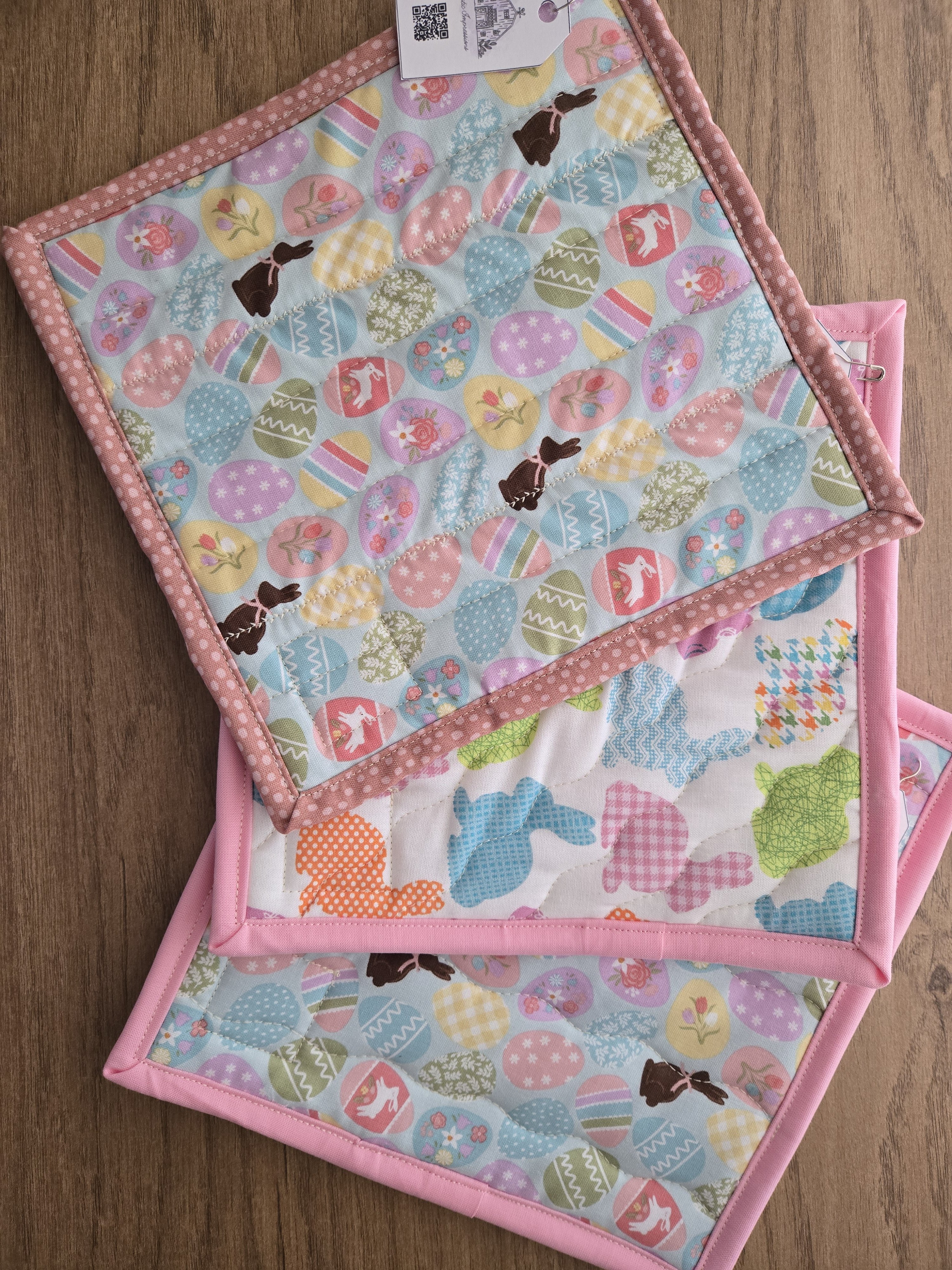Spring Bunny Potholder