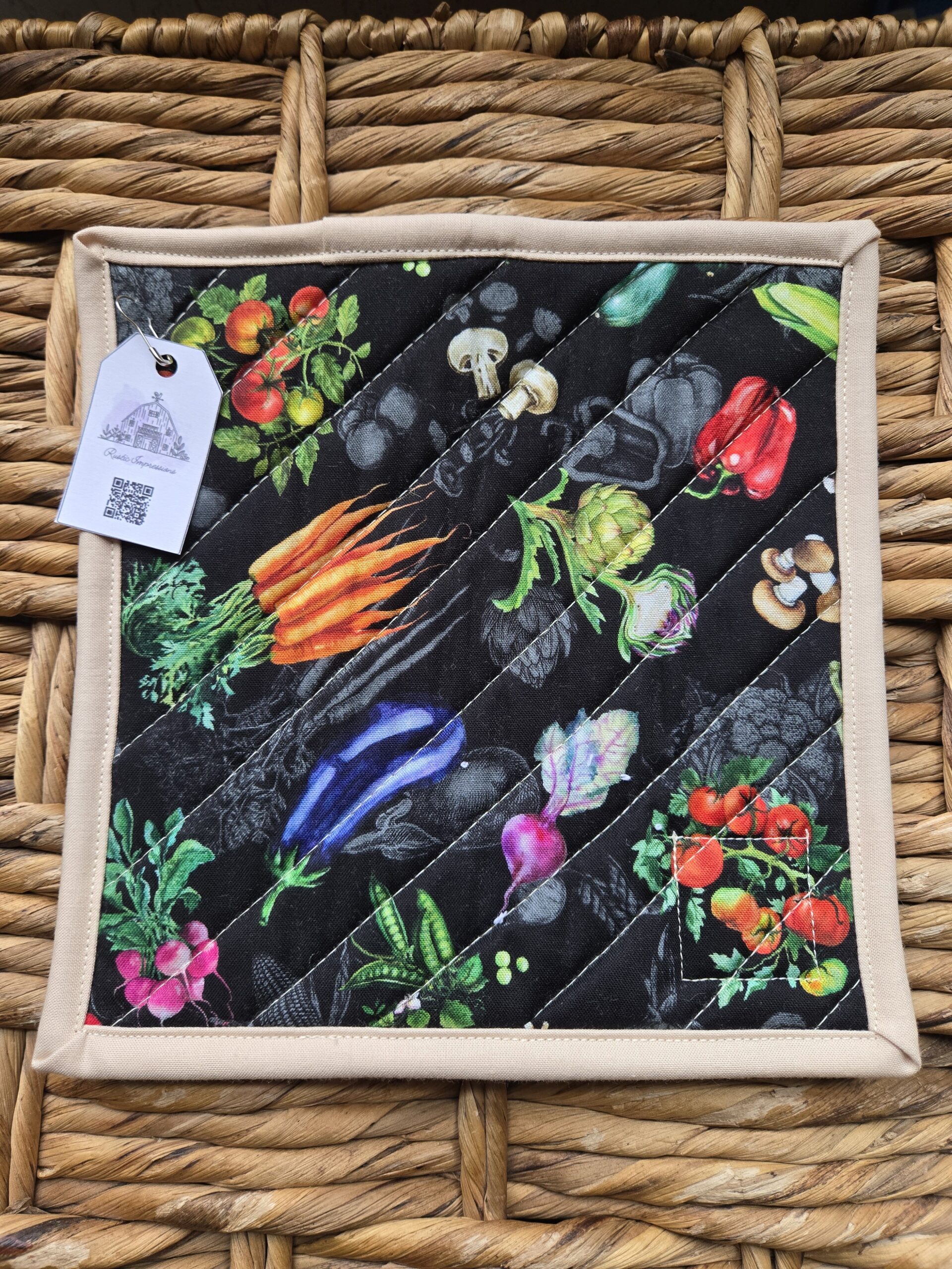 Potholder - Fresh Veggies