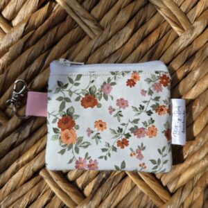 Emily Floral Keychain Wallet