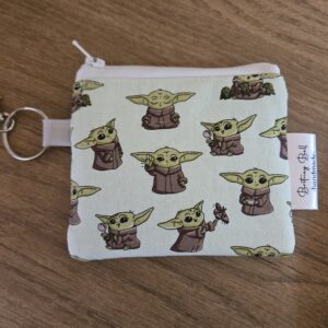 Baby Yoda Keychain Wallet