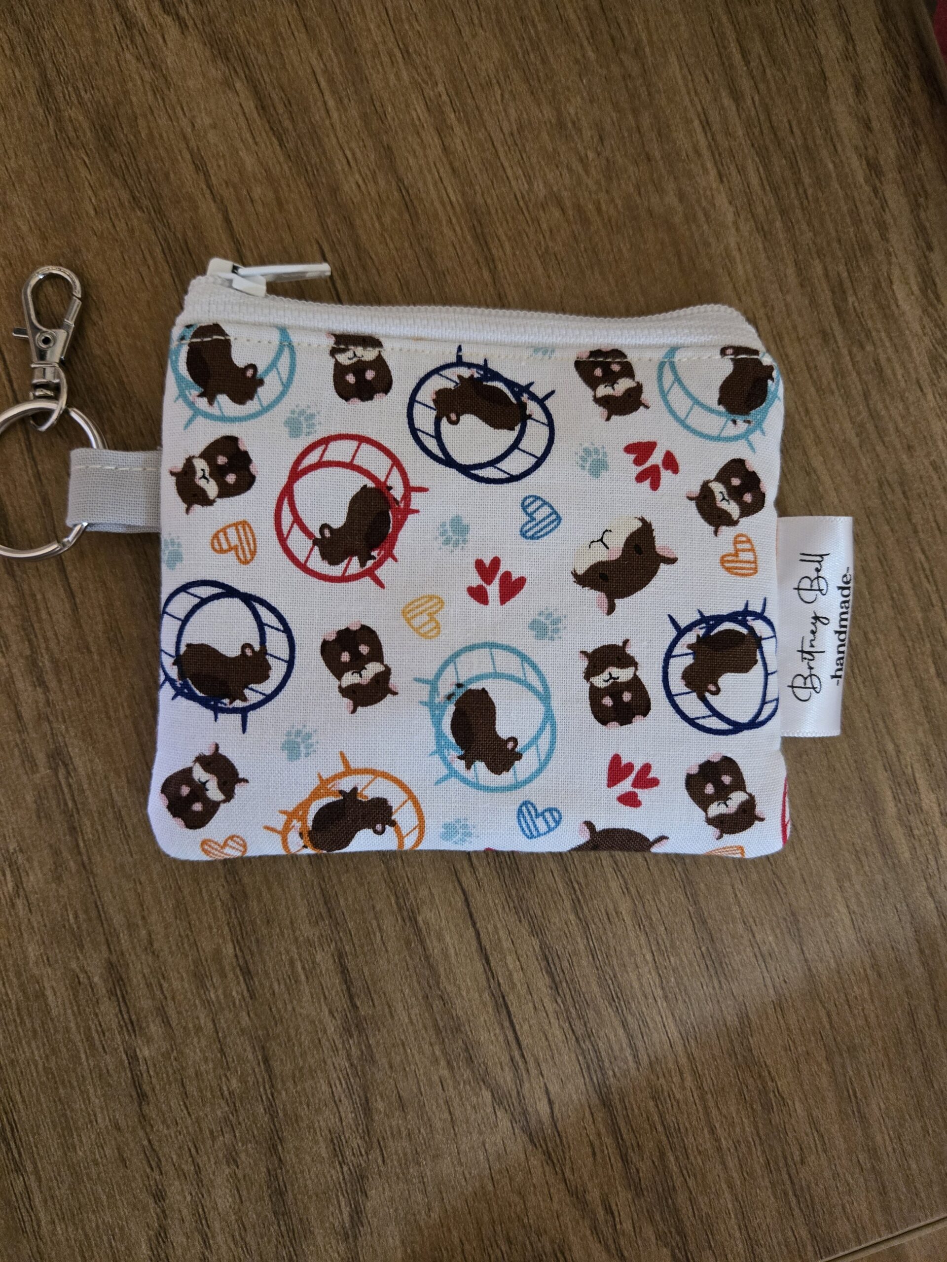 Guinea Pig Keychain Wallet