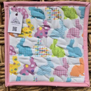 Easter Bunnies Potholder