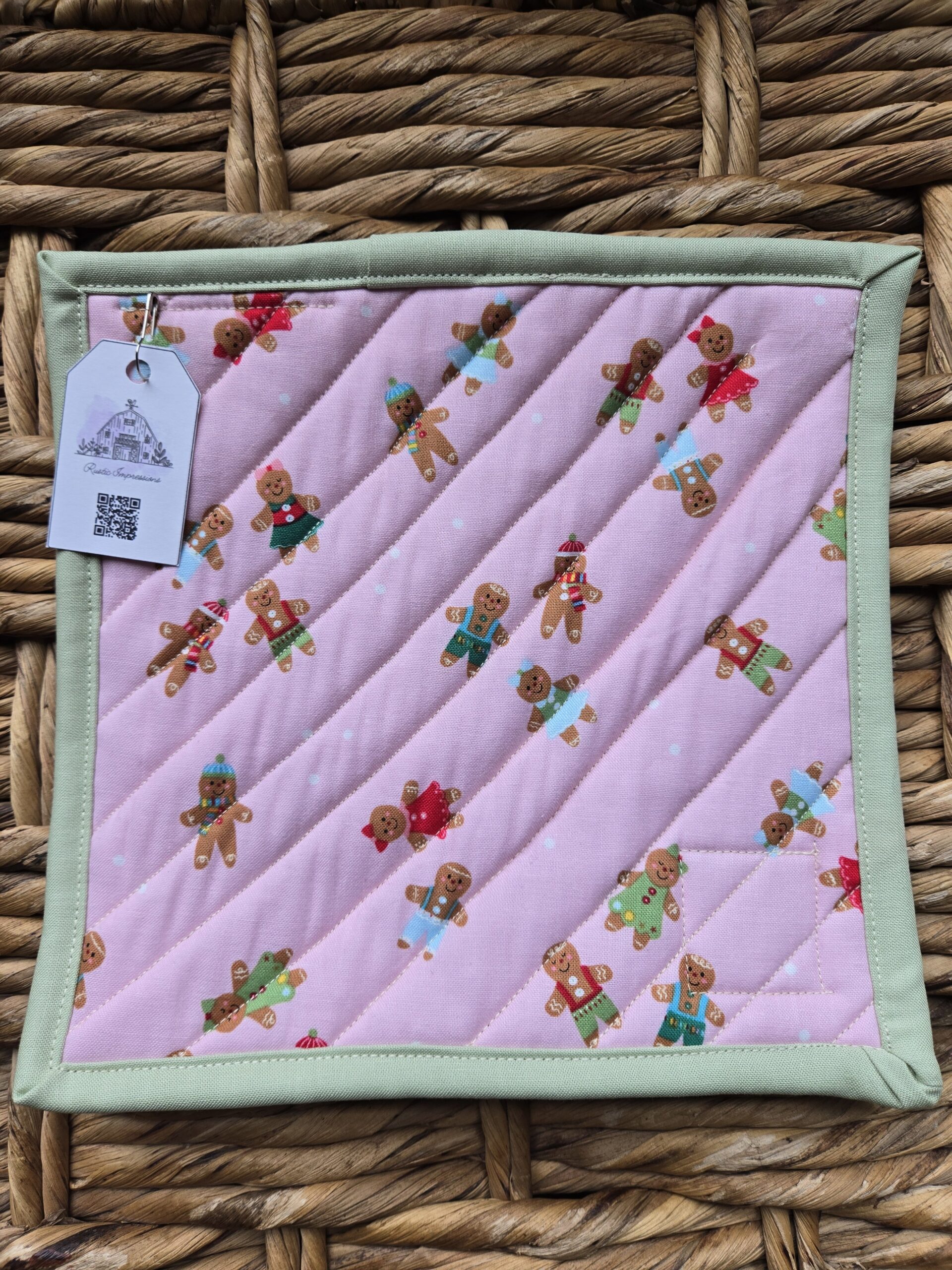 Gingerbread Potholder