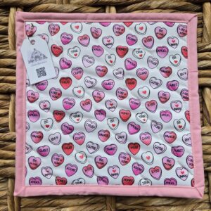 Candy Hearts Potholder