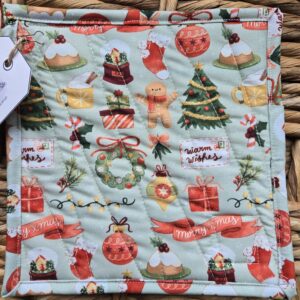 Merry Christmas Potholder