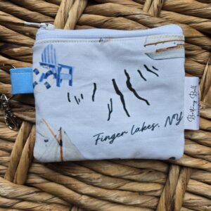 Finger Lakes Keychain Wallet