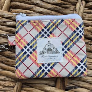 Fall Vibes Keychain Wallet