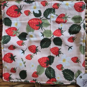 Dish Cloth - Strawberry Field