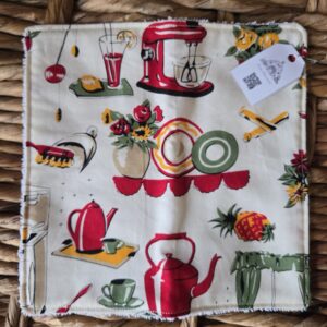 Dish Cloth - Retro Kitchen